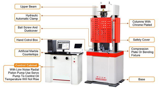 WEW Series Computer Displaying Hydraulic Universal Testing Machine WEW-1000D