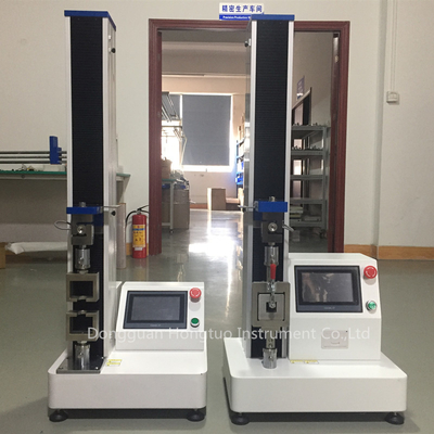 Single Column Touch Screen Universal Testing Machine For Silicone Sponge Tensile