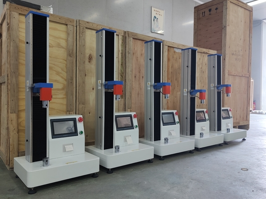 Single Column Touch Screen Universal Testing Machine For Silicone Sponge Tensile