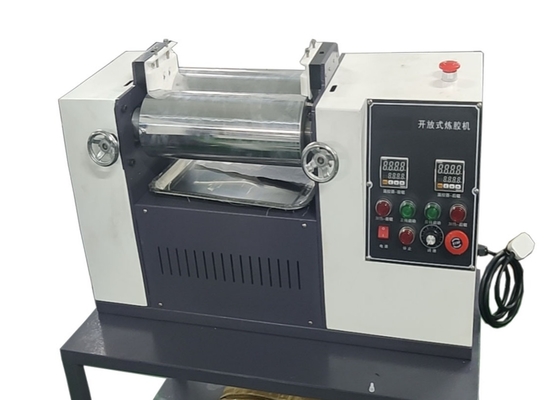 HT-KL120 Table Type Rubber Mixing Machine [Electric Heating]，Rubber roll mill  Instrument