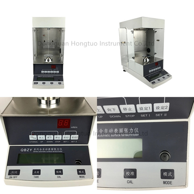 DH-ZY Series Fully Automatic Interface Tension Tester, LED Basic Parameter liquid Solubility Determination Machine