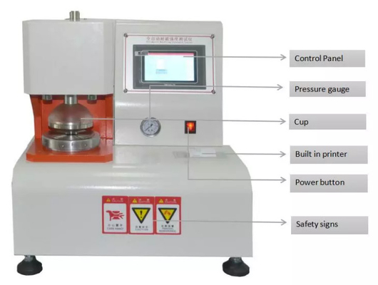 DH-CB-01 PLC Controlling Automatic Cardboard Paper Bursting Strength Tester