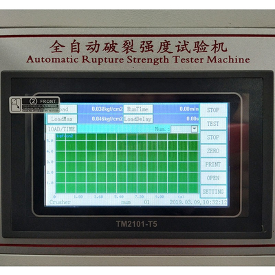 DH-CB-01 PLC Controlling Automatic Cardboard Paper Bursting Strength Tester
