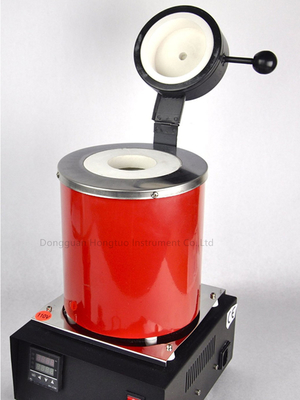 2KG Small CNC Gold Melting Furnace, 220V 1400W Metals Melting Furnace Machine/Instrument/Equipment