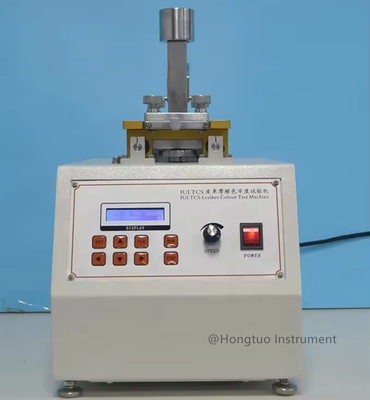 HT-LR IULTCS Leather Rubbing Color Fastness Tester, Leather Abrasion Tester  For Colorfastness Determination of Leather
