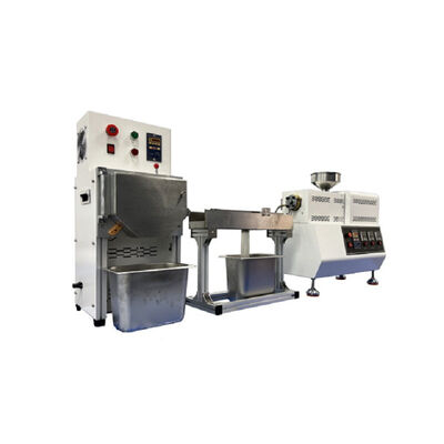 HT-SE-01 Laboratory Single Screw Extruder, High Precision Plastic Melt Extrusion Equipment with Cooling & Pelletizing Unit