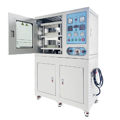 DH-FV30A 30T Laboratory Flat Vulcanizing Machine for Rubber Plastic PVC Masterbatch Sample Molding Lab Vulcanizer