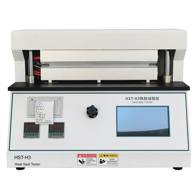 DH-HST-H3 Heat Seal Tester, Lab Heat Sealing Machine Dual Temp Control Sealer Packaging Heat Seal Parameter Test Instrument