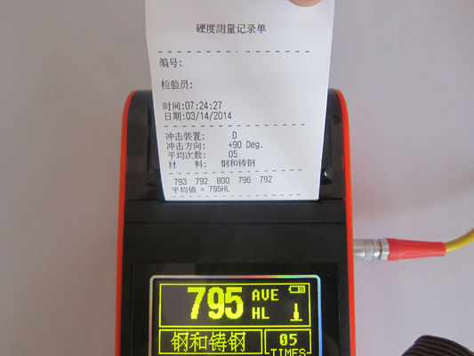 Portable Hardness Testing Machine , Leeb Hardness Measurement , Digital Portable Hardness Tester for Aluminum