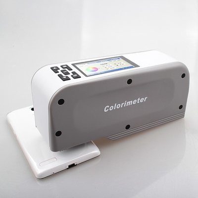 8mm Caliber Portable Digital Colorimeter Price for Plastic Metal Painting Coating Color Difference Comparing DH-WF28