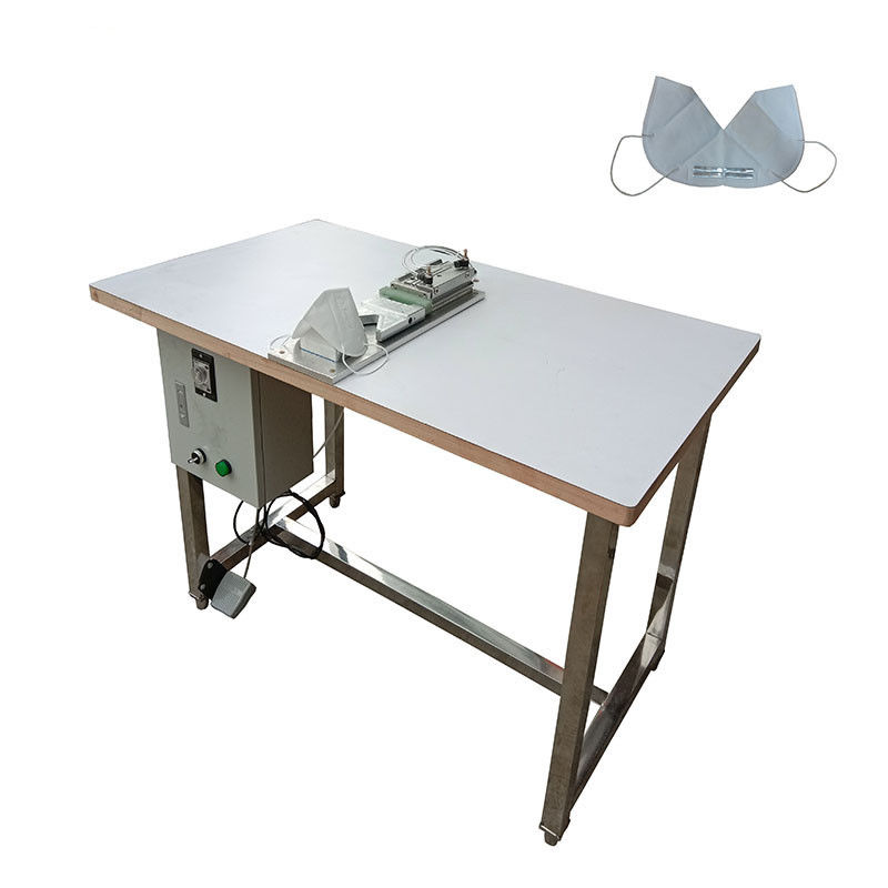 Mask Press Nose Bridge Strip MachineN95 KN95 Mask Nose Bridge Welding Machine Aluminum Bending Machine