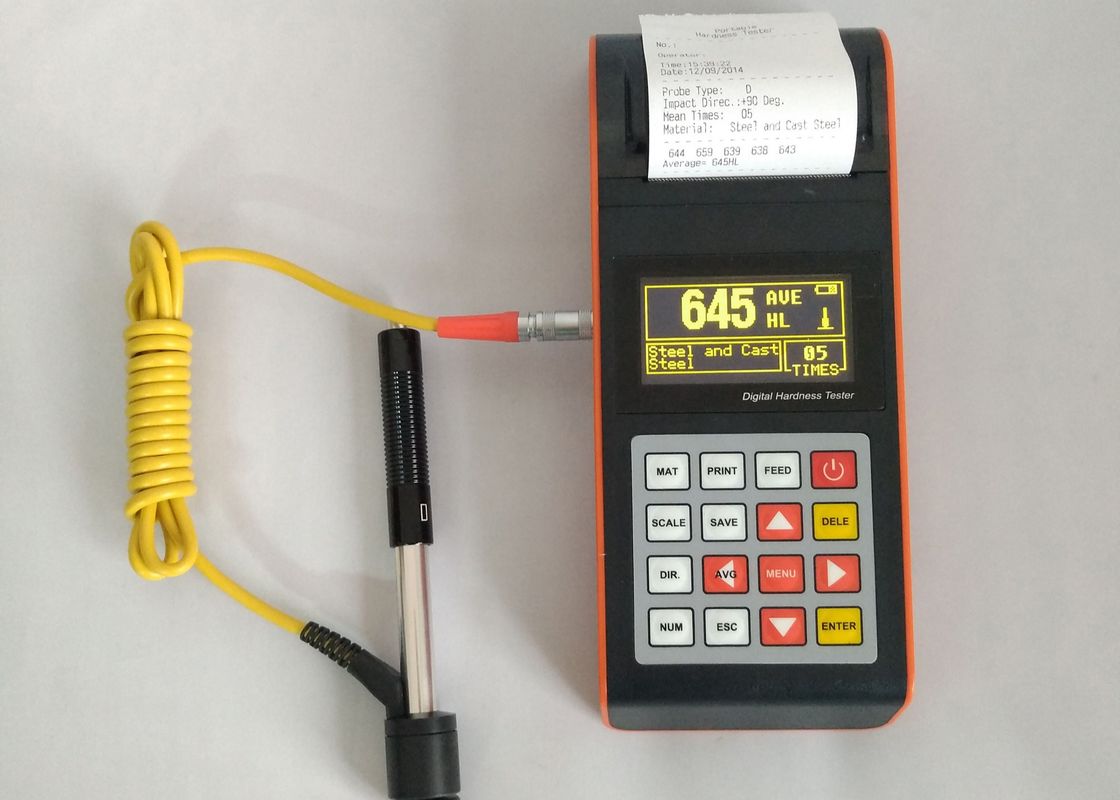 Portable Hardness Testing Machine , Leeb Hardness Measurement , Digital Portable Hardness Tester for Aluminum
