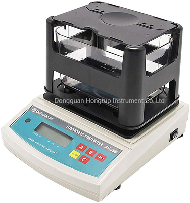 DH-300 Medidor de densidad de sólidos con pantalla digital no contaminante, densitómetro para sólidos poliméricos como plástico y caucho