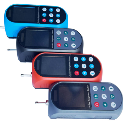 Display a color Tester de rugosidad de superficie portátil KR-230, instrumento de prueba de rugosidad de superficie